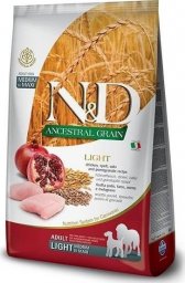  Farmina Farmina N&D Ancestral Grain Light sucha karma dla psa z kurczakiem 12kg