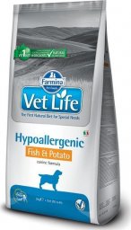  Farmina FARMINA Vet Life HIPO Fish & Potato DOG - sucha karma dla psa - 12kg