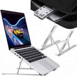  Springos Podstawka pod laptopa metalowa składana stojak z regulacją nachylenia UNIWERSALNY