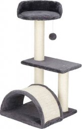  Springos Drapak dla kota sizal 3-poziomowy słupek z zabawką 67 cm UNIWERSALNY