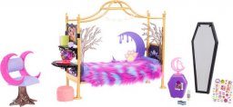  Mattel Monster High - Pokój Clawdeen Wolf Meble + Łóżko (HHK64)