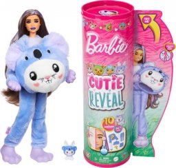 Lalka Barbie Mattel Cutie Reveal Króliczek-Koala Seria Kostiumy Zwierzaczki (HRK26)