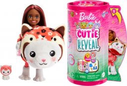 Lalka Barbie Mattel Cutie Reveal Chelsea Kotek-Panda Czerwona (HRK28)