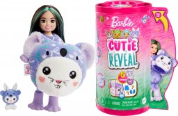 Lalka Barbie Mattel Cutie Reveal Chelsea Króliczek-Koala Seria Kostiumy Zwierzaczki HRK31