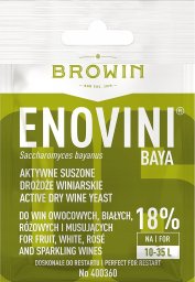  Browin Drożdże winiarskie suszone Enovini Baya 7g