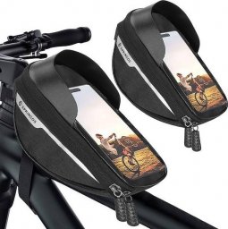  Springos Sakwa rowerowa z uchwytem na telefon torba na kierownicę roweru etui wodoodporne UNIWERSALNY