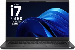Laptop Dell Latitude 7400 i7-8665U 16GB 512GB SSD NVMe 14" 1920x1080 IPS Win11 Professinal Biznesowy Ultrabook