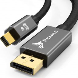 Kabel Reagle DisplayPort Mini - DisplayPort 1.5m srebrny