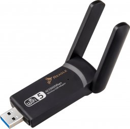 Karta sieciowa Reagle Zewnętrzna Karta Sieciowa WI-FI Adapter USB 3.2 WiFi 1300Mbps 2,4GHz 5GHz