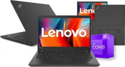 Laptop Lenovo ThinkPad T490 i5-QUAD 8GEN FHD IPS 16/250GB NVMe W10/W11 + OFFICE