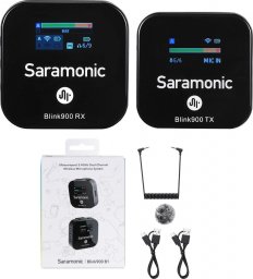 Mikrofon Saramonic Saramonic Blink900 B1 (RX + TX) Zestaw do bezprzewodowej transmisji dźwięku