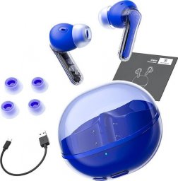 Słuchawki Soundpeats SOUNDPEATS Clear Słuchawki bezprzewodowe dokanałowe niebieskie