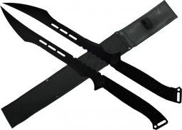  NO NAME Zestaw 2 Mieczy Katana Ninja Treningowych z Pochwą 68 cm D103