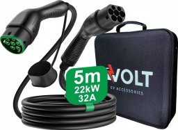 Kabel do ładowania samochodów Volt PRO1 Type 2 22kW 5m