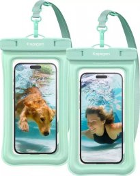  Spigen Spigen Aqua Shield WaterProof Floating Case A610 2 Pack, mint