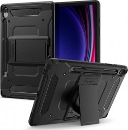 Etui na tablet Spigen Spigen Tough Armor Pro, black - Samsung Galaxy Tab S9