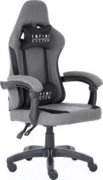 Fotel Zenga Krzesło Gamingowe Fotel Infini System Dark Gray Tkanina