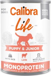  Calibra CALIBRA Dog Life Puppy & Junior Lamb with rice 400g