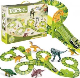  Springos Tor wyścigowy park dinozaurów zestaw 320 elementów zabawka dla dzieci UNIWERSALNY