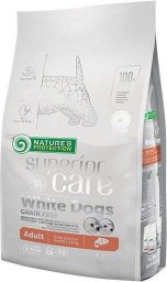  TRITON NATURES PROTECTION Superior Care White Dogs Grain Free Salmon Adult Small Breeds 1,5kg