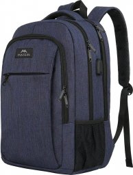 Plecak MATEINE Plecak podróżny miejski MATEIN na laptopa 15,6, kolor granatowy, 45x30x20 cm