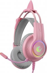 Słuchawki Rampage X-CATTY Różowe (RM-K91)