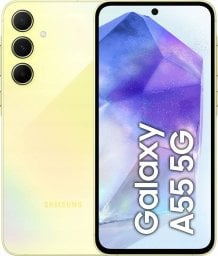 Smartfon Samsung Galaxy A55 5G 8/256GB Żółty  (SM-A556BZYCEUE)