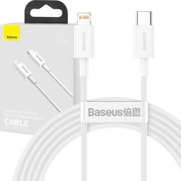 Kabel USB Baseus Kabel Usb-C Do Lightning Baseus Superior Series, 20W, Pd, 2M (Biały)