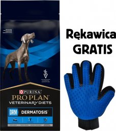  Purina Pro Plan PRO PLAN Veterinary Diets DRM Dermatosis Karma sucha dla psa 12kg + Rękawica do czesania GRATIS!