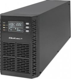 UPS Qoltec Zasilacz awaryjny UPS Qoltec 2kVA | 2000W | Power Factor 1.0 | LCD | EPO | USB | On-line