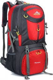 Plecak turystyczny RG Camp trekkingowy na wycieczki w góry Everest 50L czerwony