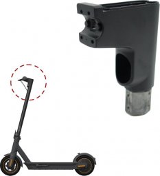 Hulajnoga elektryczna INOPARTS Podstawa kierownicy, uchwyt na wyświetlacz i lampę LED do Ninebot Max G30 / Motus Scooty 10 / Frugal Power