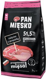  Pan Mięsko PAN MIĘSKO Cielęcina z przepiórką XS 3kg dla szczeniąt