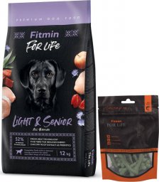  Fitmin  FITMIN For Life Light & Senior 12kg + PRZYSMAK GRATIS !!!