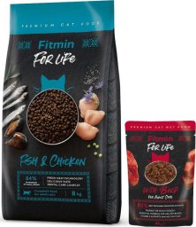  Fitmin  FITMIN Cat For Life Adult Fish and Chicken 8kg + PRZYSMAK GRATIS !!!
