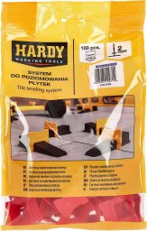  Hardy Klipsy do systemu poziomowania Hardy 2 mm 100 sztuk
