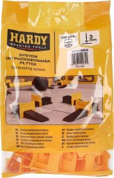  Hardy Klipsy do systemu poziomowania Hardy 3 mm 100 sztuk