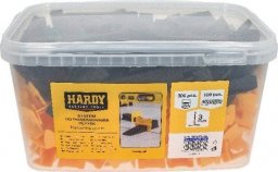  Hardy System do poziomowania płytek 3 mm Klipsy + Kliny 400 sztuk