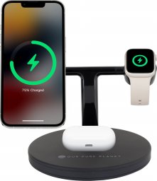Ładowarka Our Pure Planet 3 IN 1 WIRELESS CHARGER 15W