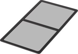 SilverStone SilverStone SST-FF145B magnetischer Staubfilter - 280mm