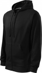  Ledvance Bluza męska trendy zipper 410 czarny Adler Malfini, bawełniana, czarna ‑ rozmiar XL (4100113)