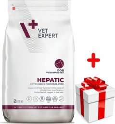  VetExpert VETEXPERT Hepatic Dog 2kg + niespodzianka dla psa GRATIS!