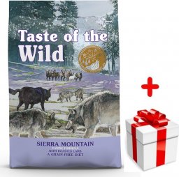  Taste of the Wild TASTE OF THE WILD Sierra Mountain 12,2 kg + niespodzianka dla psa GRATIS!