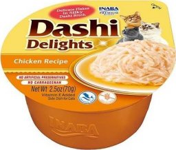  Inaba Foods Inaba DASHI uzupełniająca karma dla kota- bulion o smaku kurczaka 70 g
