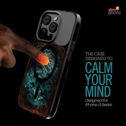  STM STM Reveal Warm MagSafe - Etui iPhone 15 Pro (Black Realm)