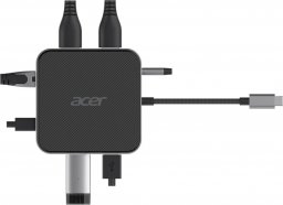 HUB USB Acer ACER 7 in 1 USB4 8K Multi Display hub HDMI + DP + 2xUSB3.2 + USB C + RJ45 + 3.5mm Audio Port