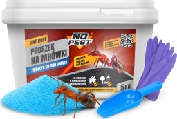 NO PEST Proszek na Mrówki 5kg Trutka Granulat Środek na Mrówki Gniazda Mrówek Mrowiska