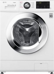 Pralka LG LG | F2J3WY5WE | Washing machine | Energy efficiency class E | Front loading | Washing capacity 6.5 kg | 1200 RPM | Depth 44 cm | Width 60 cm | Display | LED | Steam function | Direct drive | White