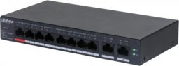 Switch Dahua Technology DAHUA Switch||CS4010-8GT-110|Type L2|Desktop/pedestal|8x10Base-T / 100Base-TX / 1000Base-T|PoE ports 8|DH-CS4010-8GT-110
