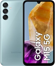 Smartfon Samsung Galaxy M15 5G 4/128GB Niebieski  (SM-M156BLBUEUE)